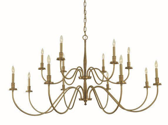 Large Chandeliers Candle by Framburg ( 8 | 5788 BR Matera ) 