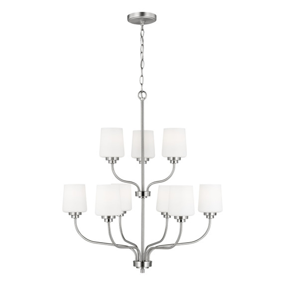 Mid. Chandeliers Glass Up by Generation Lighting ( 1 | 3102809-962 Windom ) 