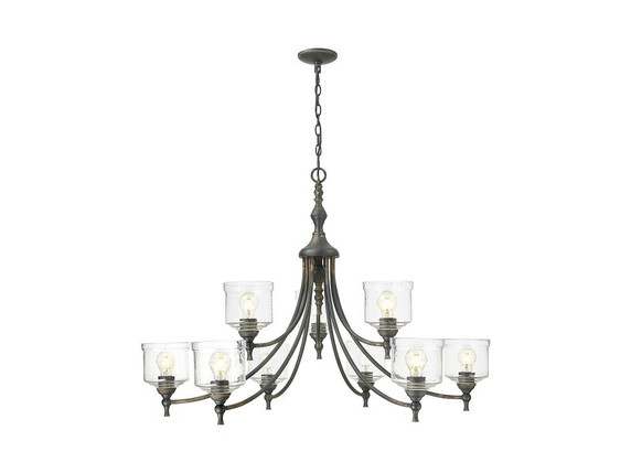 Large Chandeliers Glass Shade by Golden ( 62 | 0806-9 ABI-HWG Keating ) 