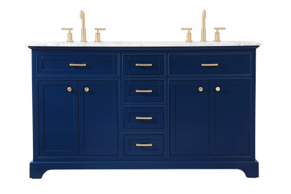 Plumbing Bath Chests/Vanities by Elegant Lighting ( 173 | VF15060DBL Americana ) 