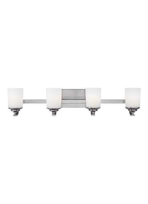 Bathroom Fixtures Four Lights by Generation Lighting ( 1 | 4430704EN3-962 Kemal ) 