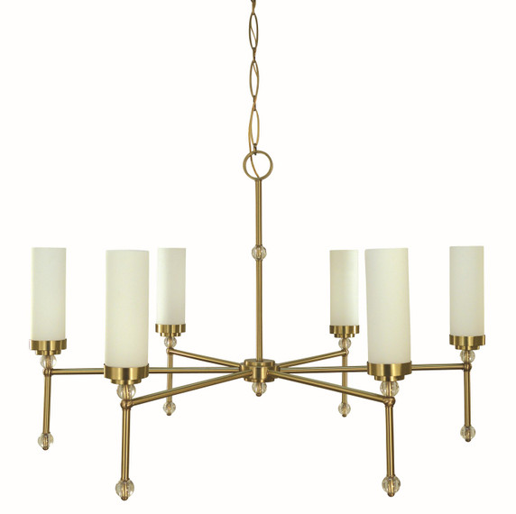 Large Chandeliers Glass Shade by Framburg ( 8 | 5880 BR Emily ) 