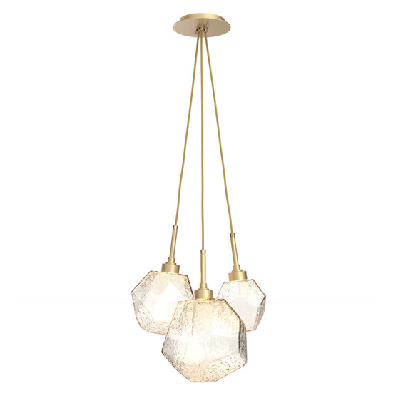 Mini Chandeliers Multi-Port/Cascade by Hammerton Studio ( 404 | CHB0039-0E-GB-A-C01-L3-RTS Gem ) 