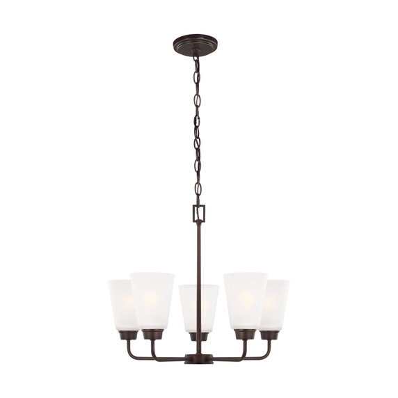 Mid. Chandeliers Glass Up by Generation Lighting ( 1 | 3115205-710 Kerrville ) 