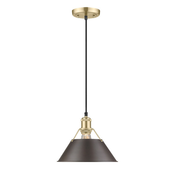 Pendants Metal Shade by Golden ( 62 | 3306-M BCB-RBZ Orwell ) 
