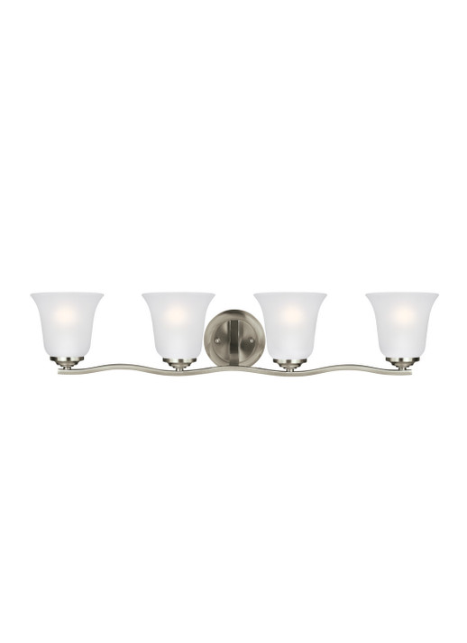 Bathroom Fixtures Four Lights by Generation Lighting ( 1 | 4439004EN3-962 Emmons ) 