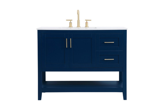 Plumbing Bath Chests/Vanities by Elegant Lighting ( 173 | VF16042BL Aubrey ) 