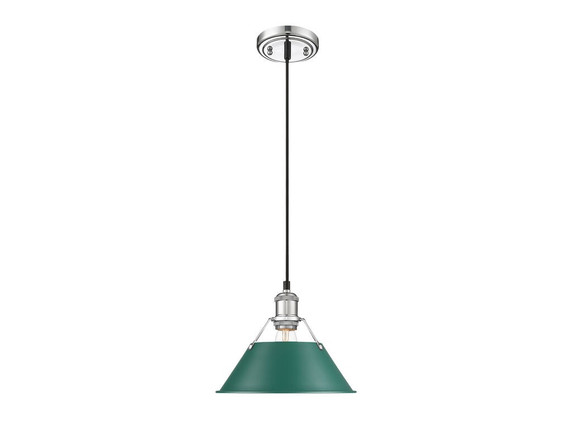 Mini Pendants Metal Shade by Golden ( 62 | 3306-M CH-GN Orwell ) 