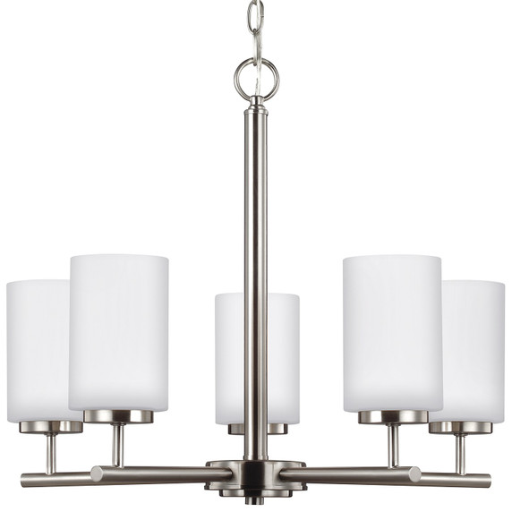 Mid. Chandeliers Glass Up by Generation Lighting ( 1 | 31161EN3-962 Oslo ) 