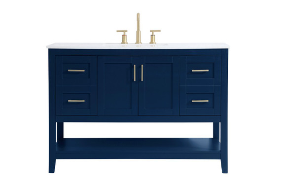 Plumbing Bath Chests/Vanities by Elegant Lighting ( 173 | VF16048BL Aubrey ) 