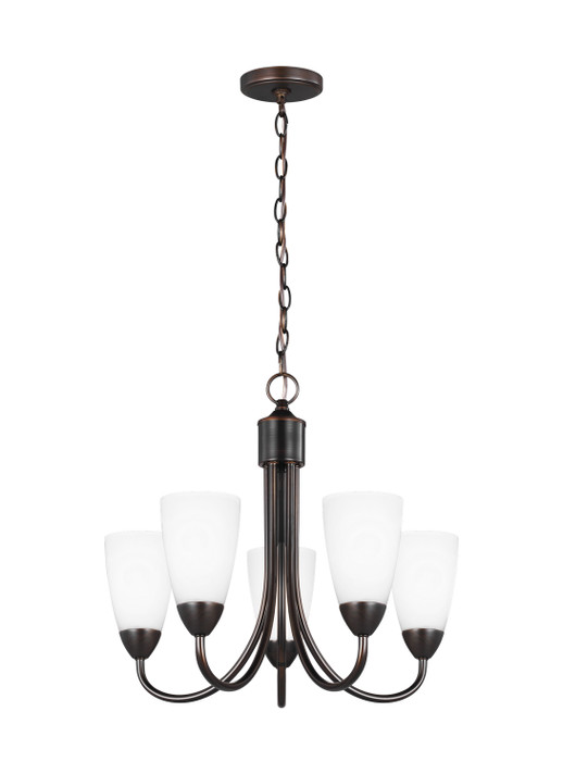 Mid. Chandeliers Glass Up by Generation Lighting ( 1 | 3120205EN3-710 Seville ) 