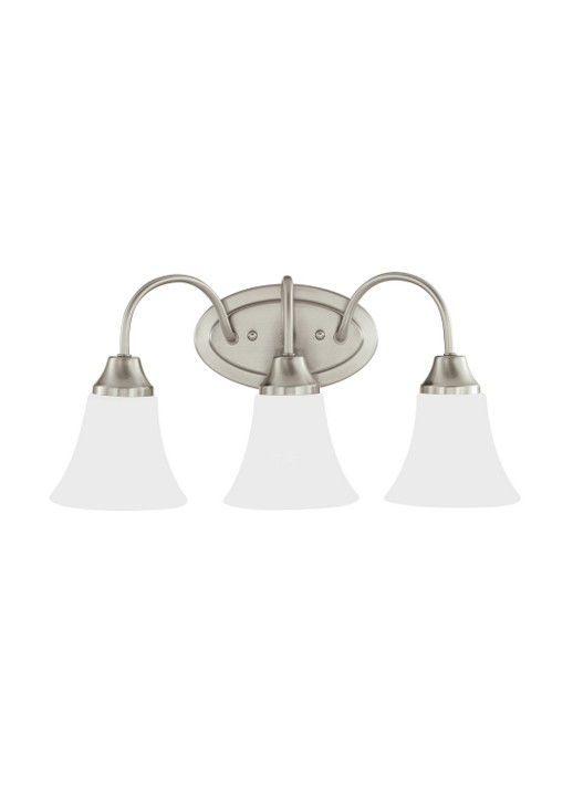 Bathroom Fixtures Three Lights by Generation Lighting ( 1 | 44807EN3-962 Holman ) 