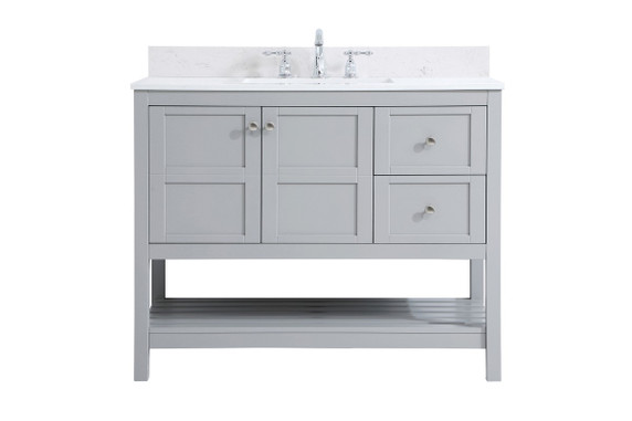 Plumbing Bath Chests/Vanities by Elegant Lighting ( 173 | VF16442GR-BS Theo ) 