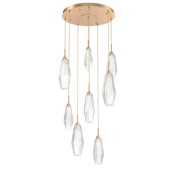 Mid. Chandeliers Multi-Port/Cascade by Hammerton Studio ( 404 | CHB0049-08-NB-RC-C01-L3 Aalto ) 