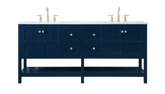Plumbing Bath Chests/Vanities by Elegant Lighting ( 173 | VF16472DBL Theo ) 
