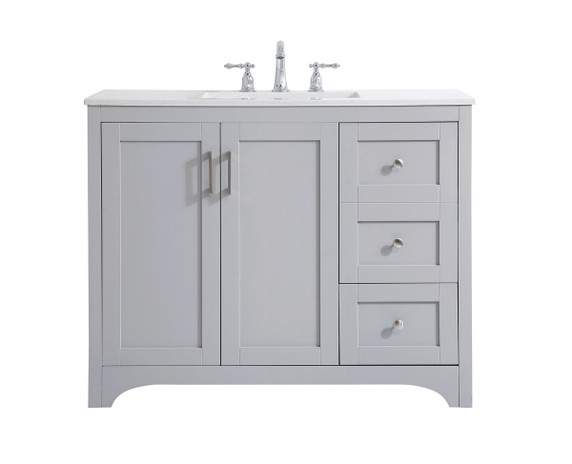 Plumbing Bath Chests/Vanities by Elegant Lighting ( 173 | VF17042GR moore ) 