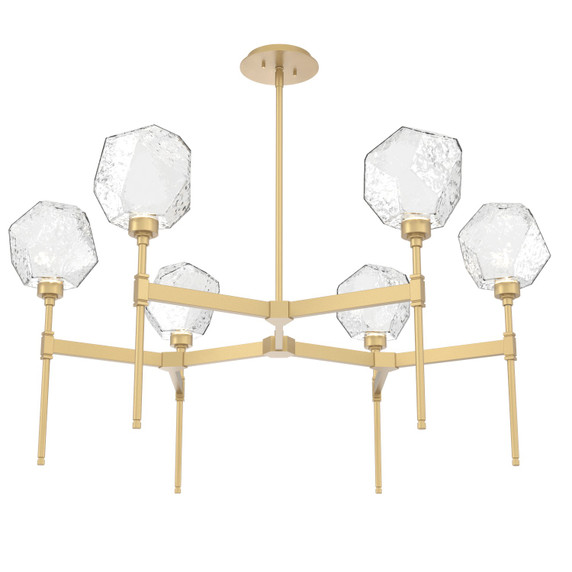 Mid. Chandeliers Glass Up by Hammerton Studio ( 404 | CHB0039-39-GB-C-001-L1 Gem ) 