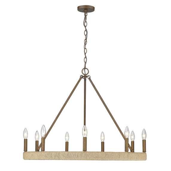Mid. Chandeliers Candle by Golden ( 62 | 1022-9 BC Yates ) 
