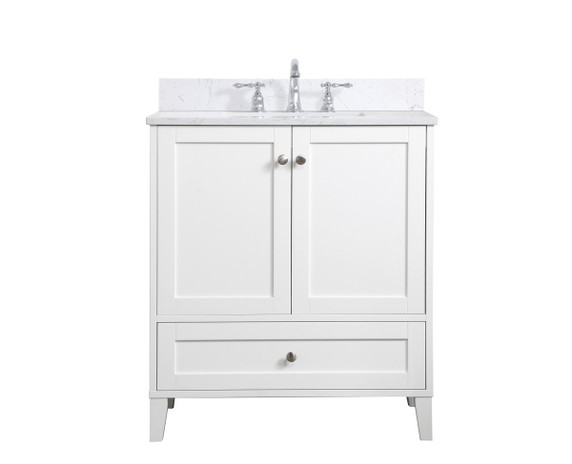 Plumbing Bath Chests/Vanities by Elegant Lighting ( 173 | VF18030WH-BS Sommerville ) 