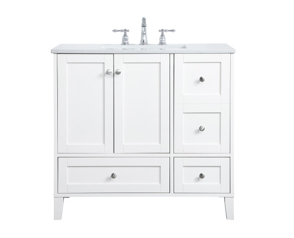 Plumbing Bath Chests/Vanities by Elegant Lighting ( 173 | VF18036WH sommerville ) 