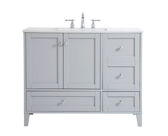 Plumbing Bath Chests/Vanities by Elegant Lighting ( 173 | VF18042GR sommerville ) 