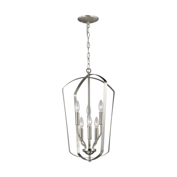 Foyer/Hall Lanterns Open Frame by Generation Lighting ( 1 | 5134906-962 Romee ) 