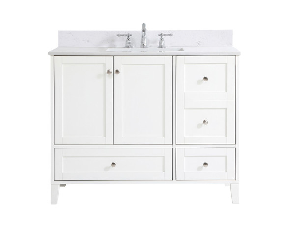 Plumbing Bath Chests/Vanities by Elegant Lighting ( 173 | VF18042WH-BS sommerville ) 