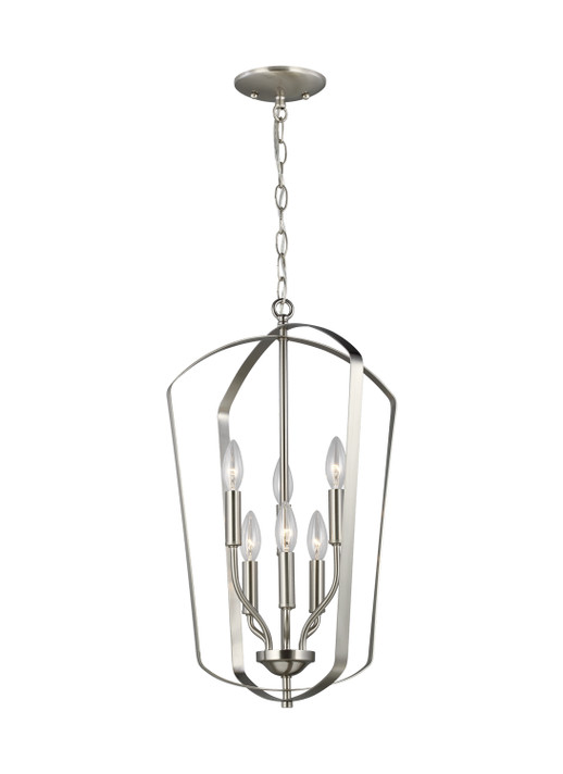 Foyer/Hall Lanterns Open Frame by Generation Lighting ( 1 | 5134906EN-962 Romee ) 
