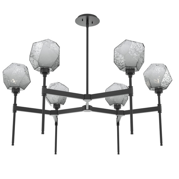 Mid. Chandeliers Glass Up by Hammerton Studio ( 404 | CHB0039-39-MB-S-001-L1 Gem ) 