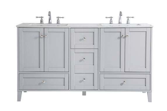 Plumbing Bath Chests/Vanities by Elegant Lighting ( 173 | VF18060DGR sommerville ) 