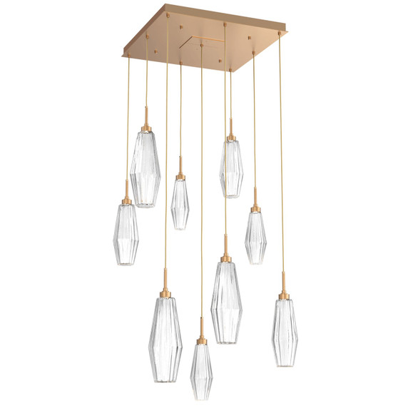 Mid. Chandeliers Multi-Port/Cascade by Hammerton Studio ( 404 | CHB0049-09-NB-RC-C01-L1 Aalto ) 