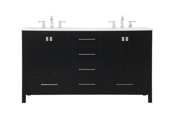 Plumbing Bath Chests/Vanities by Elegant Lighting ( 173 | VF18860DBK Irene ) 