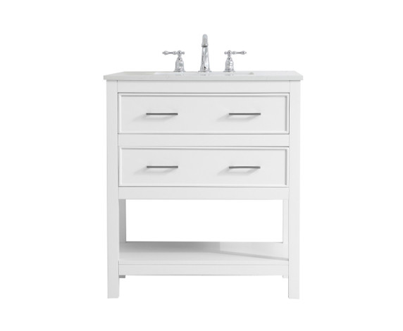 Plumbing Bath Chests/Vanities by Elegant Lighting ( 173 | VF19030WH Sinclaire ) 