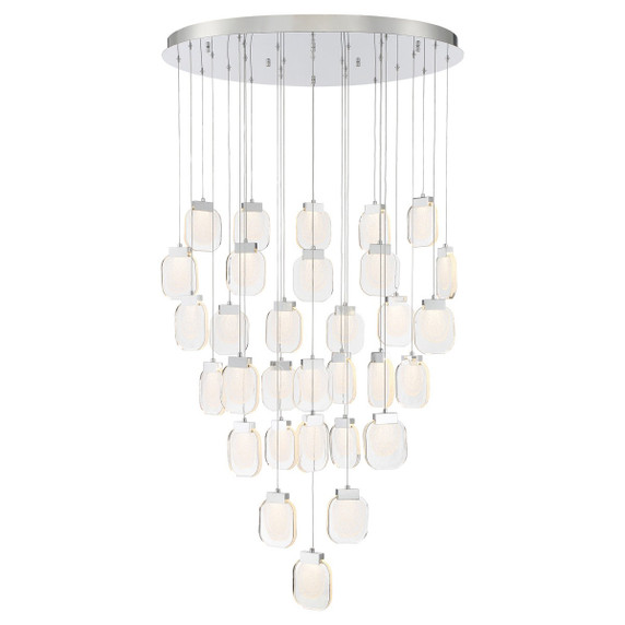 Large Chandeliers Glass Shade by Eurofase ( 40 | 37193-020 Paget ) 