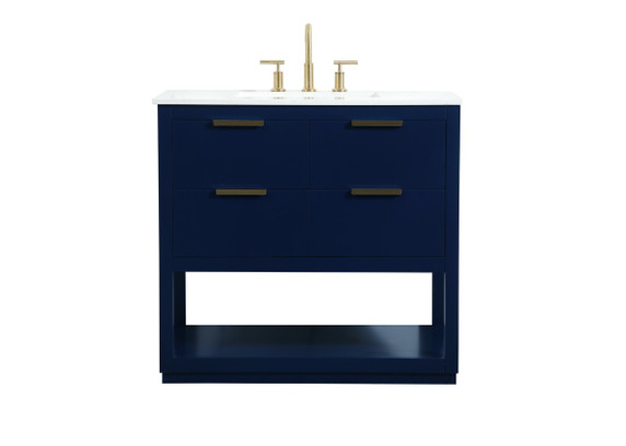 Plumbing Bath Chests/Vanities by Elegant Lighting ( 173 | VF19236BL Larkin ) 