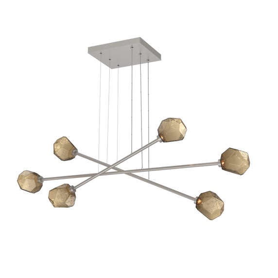 Linear/Island 4 Light + by Hammerton Studio ( 404 | PLB0039-M3-BS-B-CA1-L1 Gem ) 