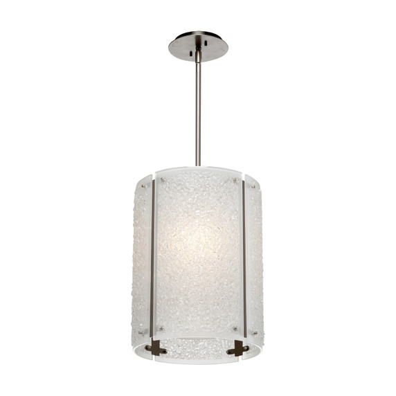 Pendants Drum Shade by Hammerton Studio ( 404 | LAB0044-16-BS-FR-001-E2 Textured Glass ) 
