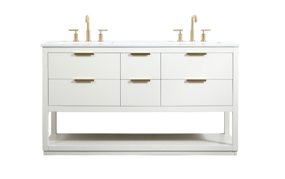 Plumbing Bath Chests/Vanities by Elegant Lighting ( 173 | VF19260DWH Larkin ) 