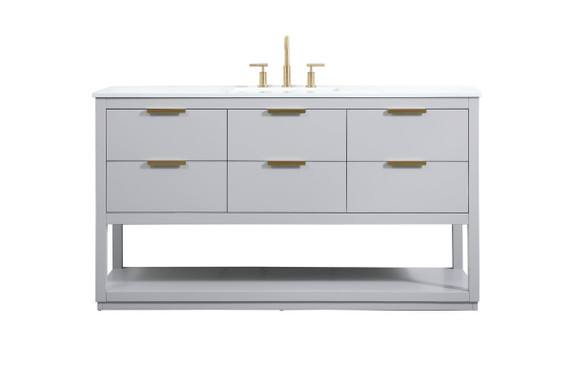 Plumbing Bath Chests/Vanities by Elegant Lighting ( 173 | VF19260GR Larkin ) 