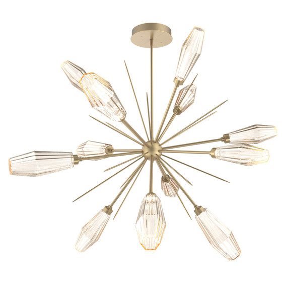 Mid. Chandeliers Starburst by Hammerton Studio ( 404 | CHB0049-0B-GB-RA-001-L1 Aalto ) 