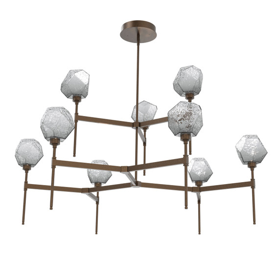 Large Chandeliers Glass Shade by Hammerton Studio ( 404 | CHB0039-55-FB-S-001-L3 Gem ) 