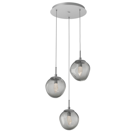 Mini Pendants 3 Light Cluster by Hammerton Studio ( 404 | CHB0066-03-CS-GS-C01-L1 Aster ) 