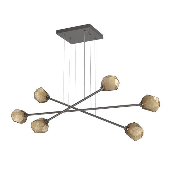 Linear/Island 4 Light + by Hammerton Studio ( 404 | PLB0039-M3-GP-B-CA1-L1 Gem ) 