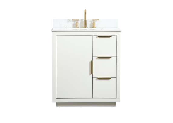 Plumbing Bath Chests/Vanities by Elegant Lighting ( 173 | VF19430WH-BS Blake ) 