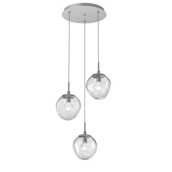 Mini Pendants 3 Light Cluster by Hammerton Studio ( 404 | CHB0066-03-CS-ZC-C01-L1 Aster ) 