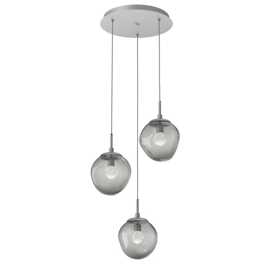 Mini Pendants 3 Light Cluster by Hammerton Studio ( 404 | CHB0066-03-CS-ZS-C01-L1 Aster ) 