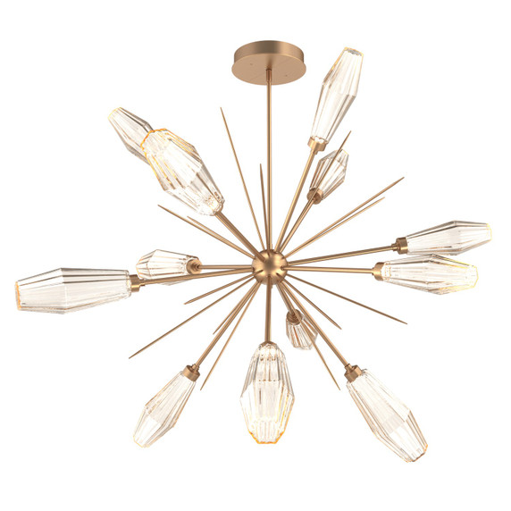 Mid. Chandeliers Starburst by Hammerton Studio ( 404 | CHB0049-0B-NB-RA-001-L3 Aalto ) 