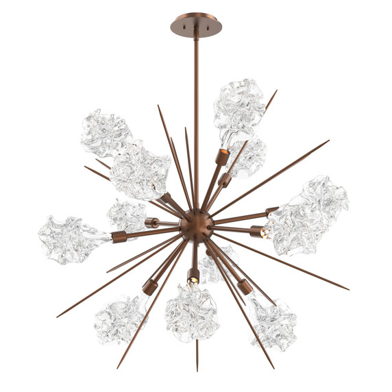 Mid. Chandeliers Starburst by Hammerton Studio ( 404 | CHB0059-0A-BB-BC-001-L1 Blossom ) 