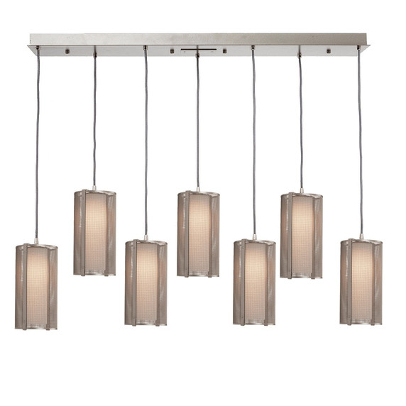 Linear/Island 4 Light + by Hammerton Studio ( 404 | PLB0019-05-GP-F-C01-E2 Uptown Mesh ) 