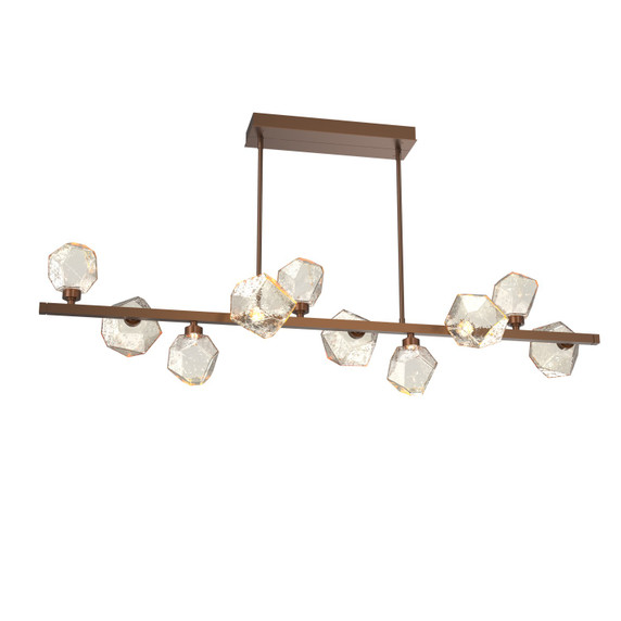 Linear/Island 4 Light + by Hammerton Studio ( 404 | PLB0039-T0-BB-A-001-L3 Gem ) 